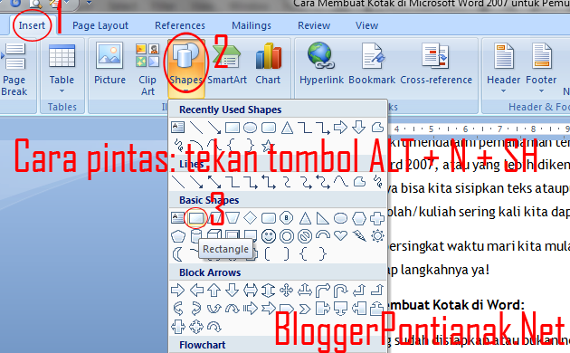 Detail Membuat Gambar Dengan Ms Word Nomer 3
