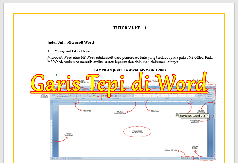 Detail Membuat Gambar Dengan Ms Word Nomer 37