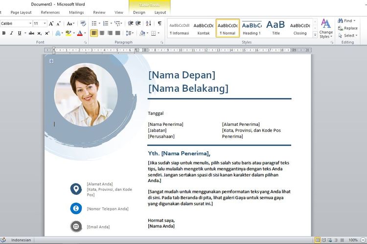 Detail Membuat Gambar Dengan Ms Word Nomer 41