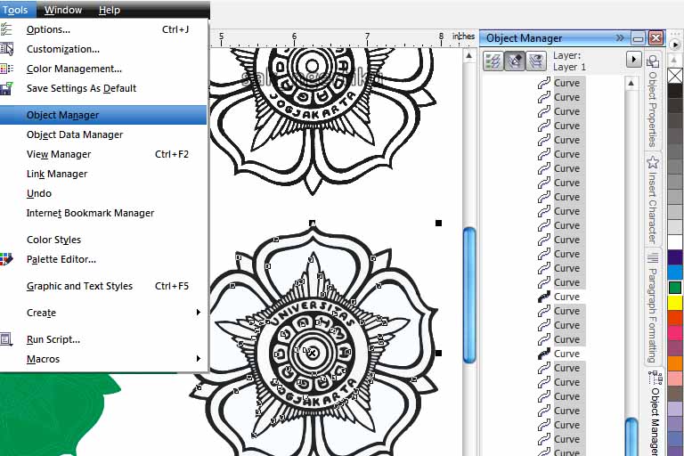 Detail Membuat Gambar Hitam Putih Corel Nomer 20