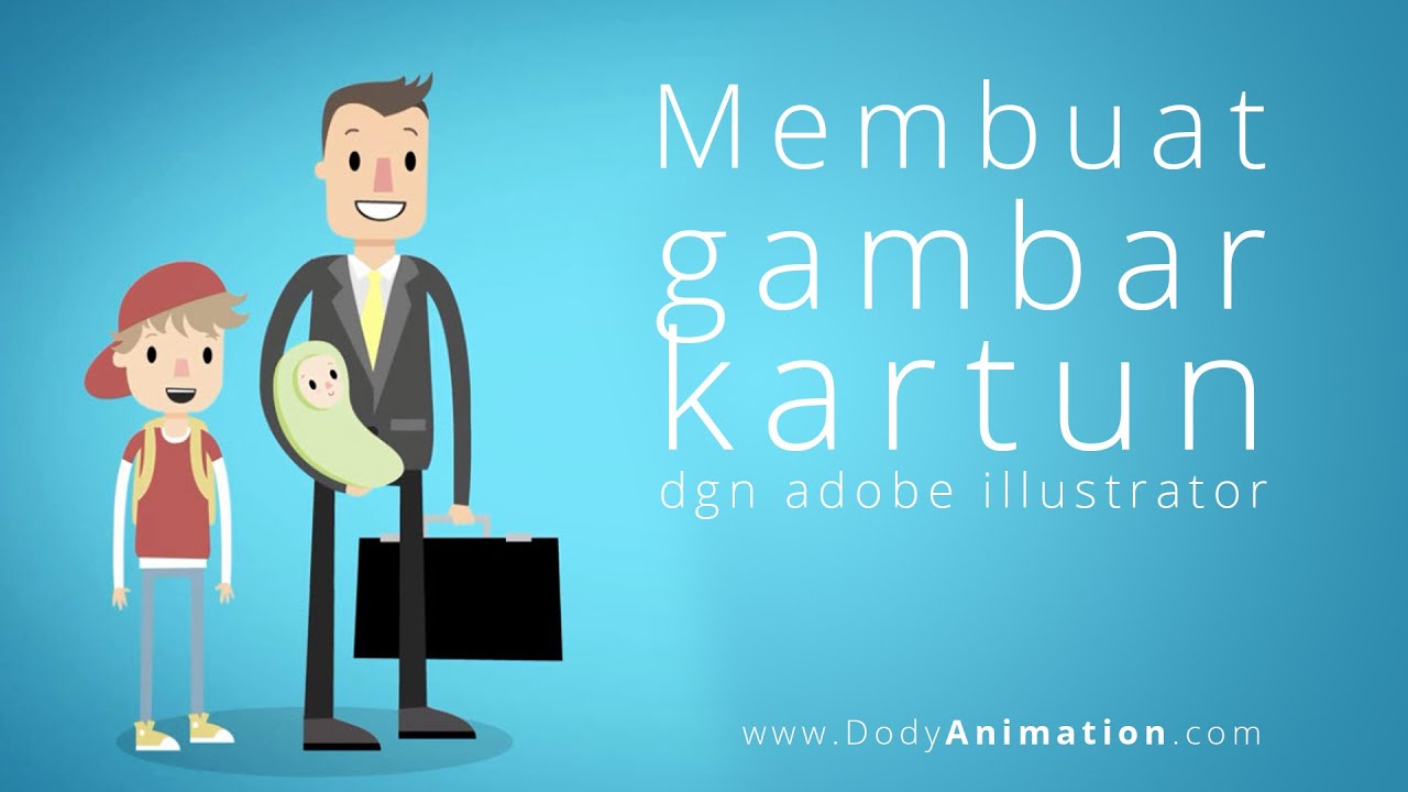 Membuat Gambar Kartun Dari Adobe Ilustrator - KibrisPDR