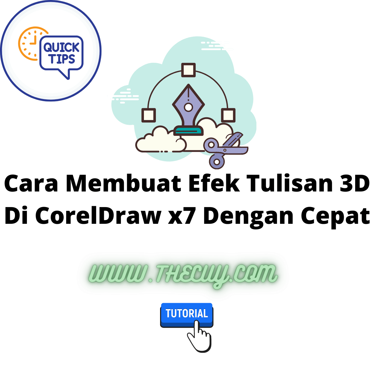 Detail Membuat Gambar Menjadi 3 D Di Corel Nomer 40