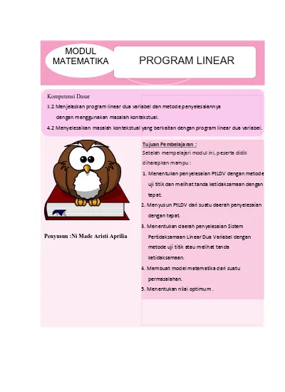 Detail Membuat Gambar Pertidaksamaan Matematika Dari Proggram Linier Nomer 50