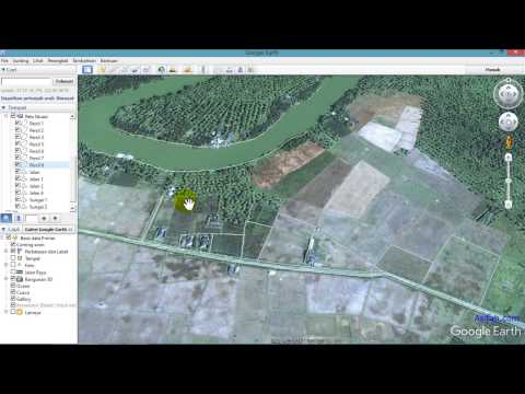 Detail Membuat Gambar Peta Dari Google Earth Ke Autocad Nomer 10