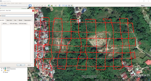 Detail Membuat Gambar Peta Dari Google Earth Ke Autocad Nomer 22