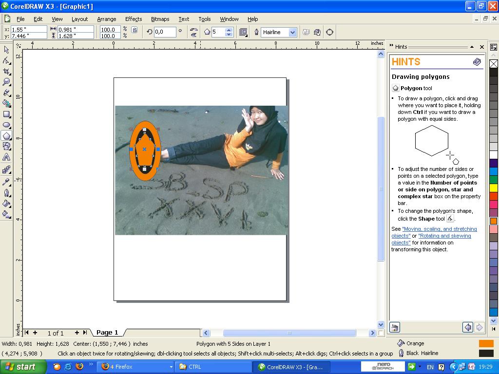 Detail Membuat Gambar Tepat Di Tengah Page Corel Nomer 18