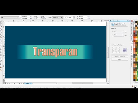 Detail Membuat Gambar Transparan Pinggir Pada Coreldraw X7 Nomer 22