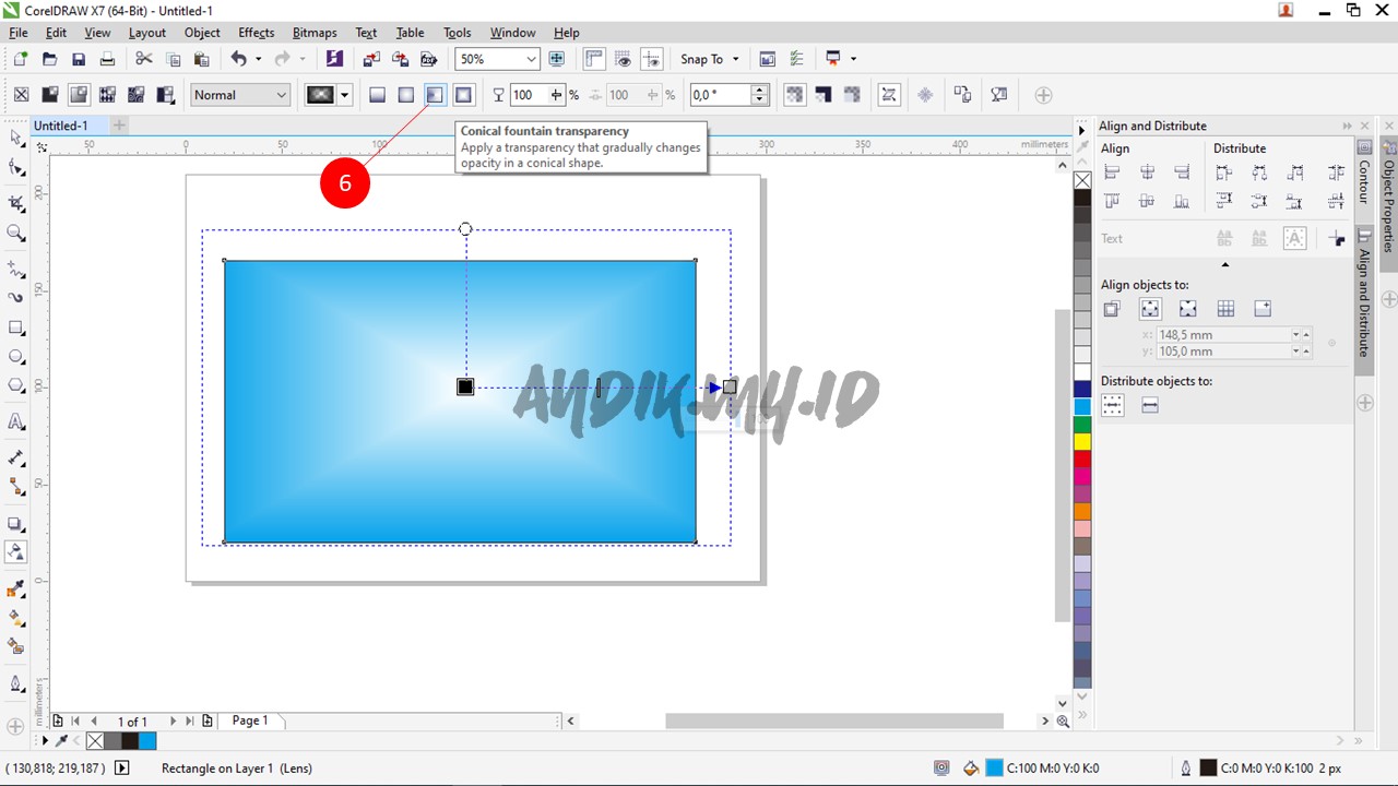 Detail Membuat Gradasi Gambar Di Corel X8 Nomer 22