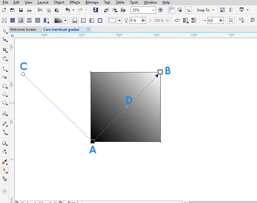 Detail Membuat Gradasi Gambar Di Corel X8 Nomer 5