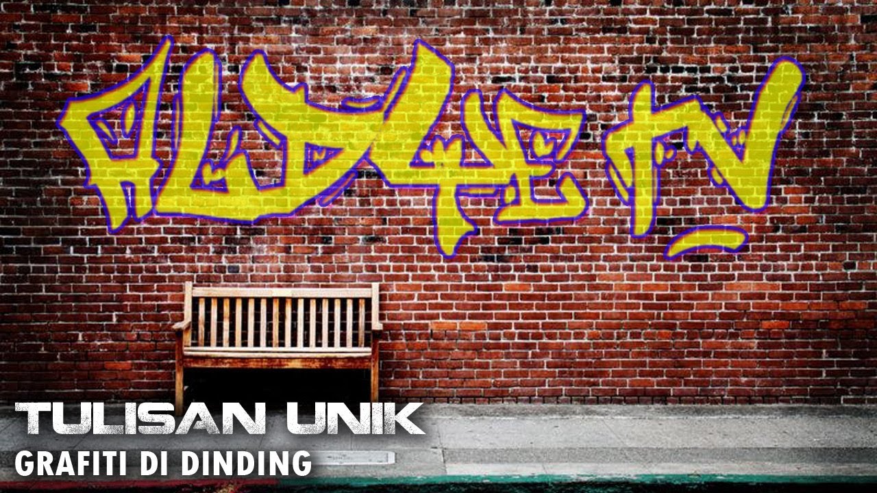 Detail Membuat Grafiti Nama Sendiri Nomer 35