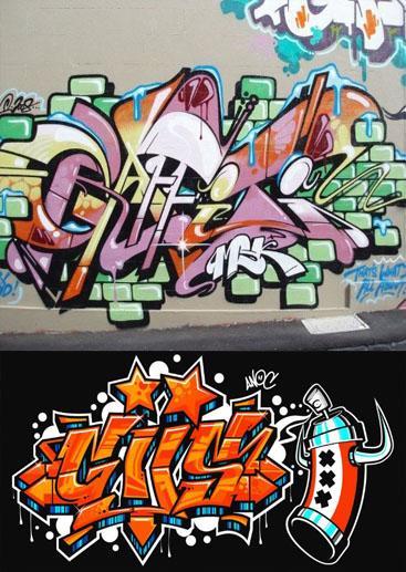 Detail Membuat Grafiti Nama Sendiri Nomer 50