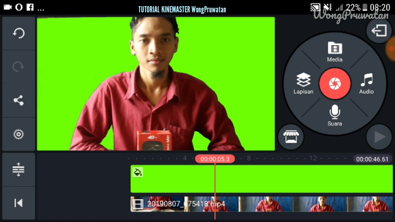 Membuat Green Screen - KibrisPDR