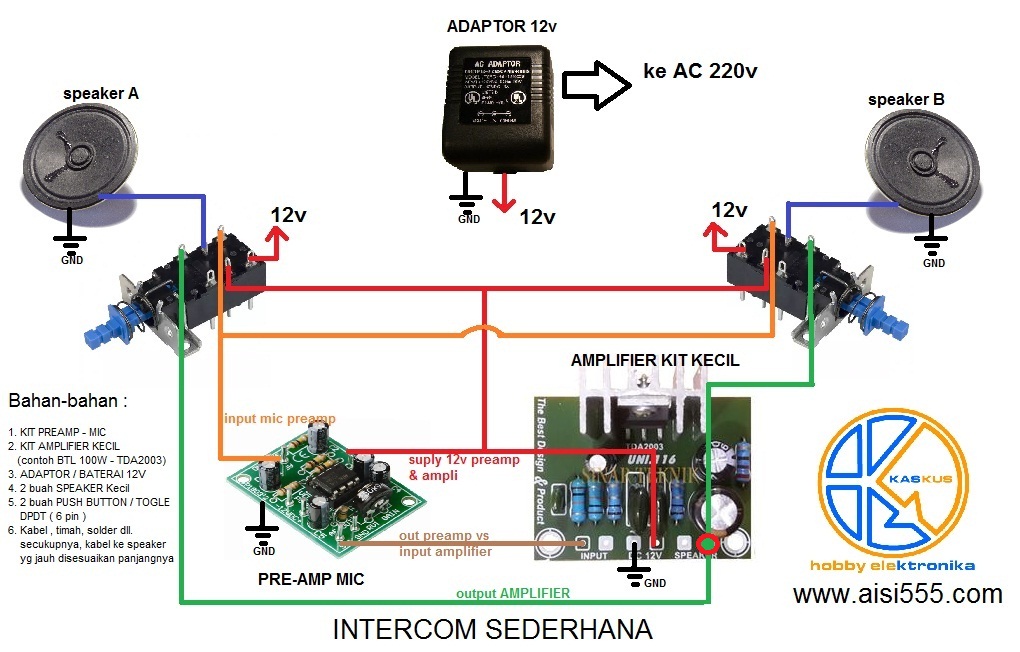 Detail Membuat Intercom Dari Telepon Rumah Nomer 3