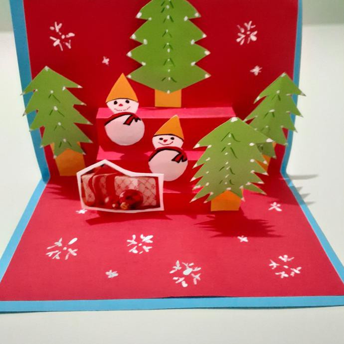Detail Membuat Kartu Natal Anak Nomer 29
