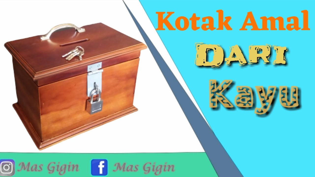 Membuat Kotak Amal Dari Kayu - KibrisPDR
