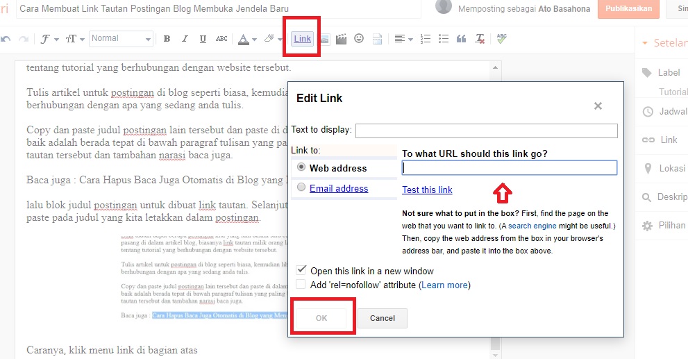 Detail Membuat Link Pada Gambar Di Blog Nomer 10