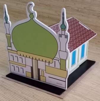Detail Membuat Masjid Dari Kardus Nomer 36