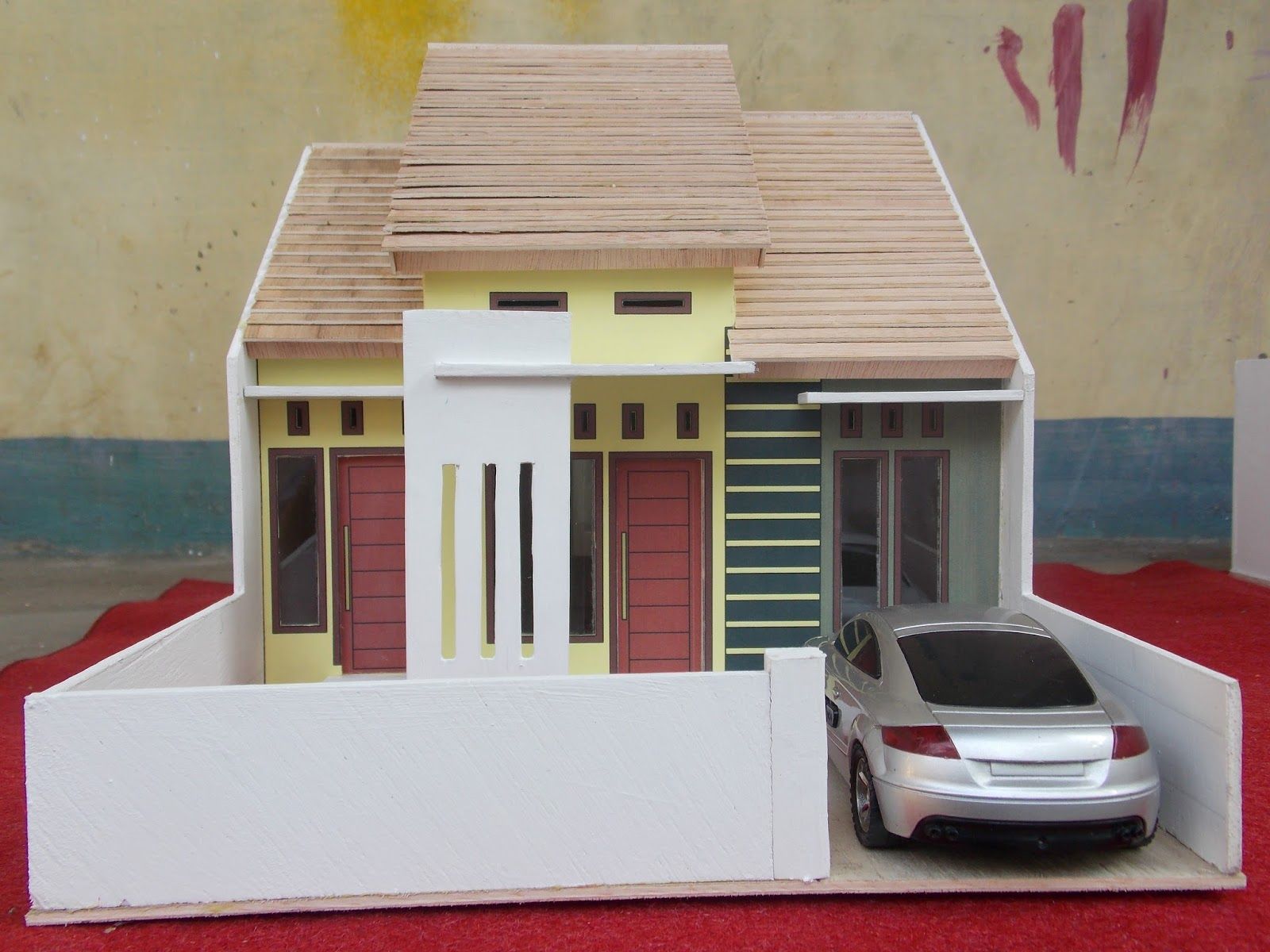 Detail Membuat Miniatur Rumah Dari Kardus Nomer 30