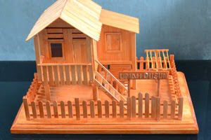 Detail Membuat Miniatur Rumah Dari Stik Ice Cream Nomer 23