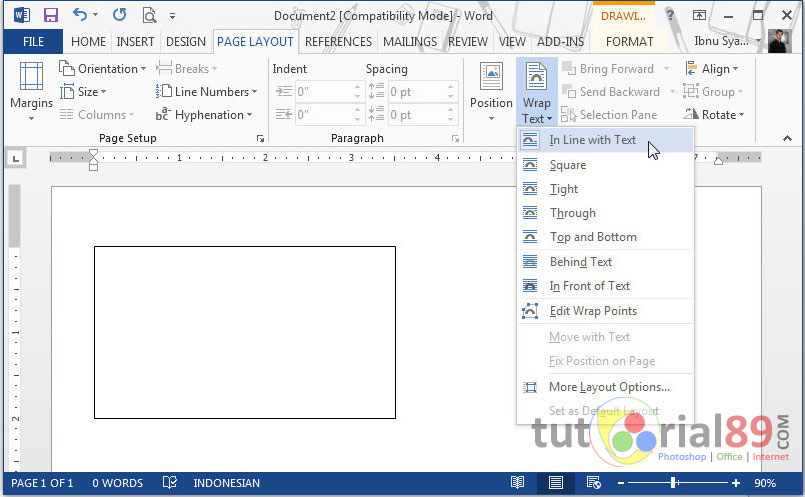 Detail Membuat Name Tag Di Word Nomer 15