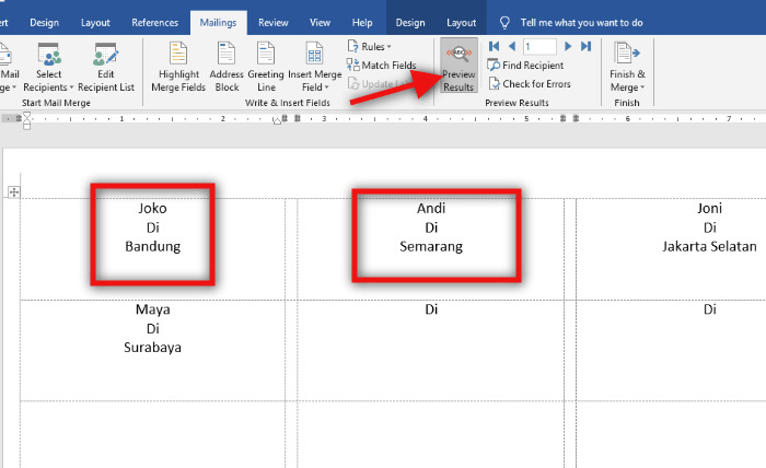Detail Membuat Name Tag Di Word Nomer 20