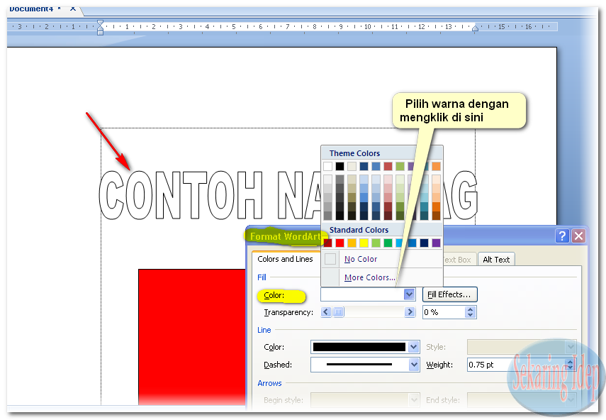 Detail Membuat Name Tag Di Word Nomer 23