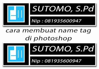 Detail Membuat Name Tag Di Word Nomer 27