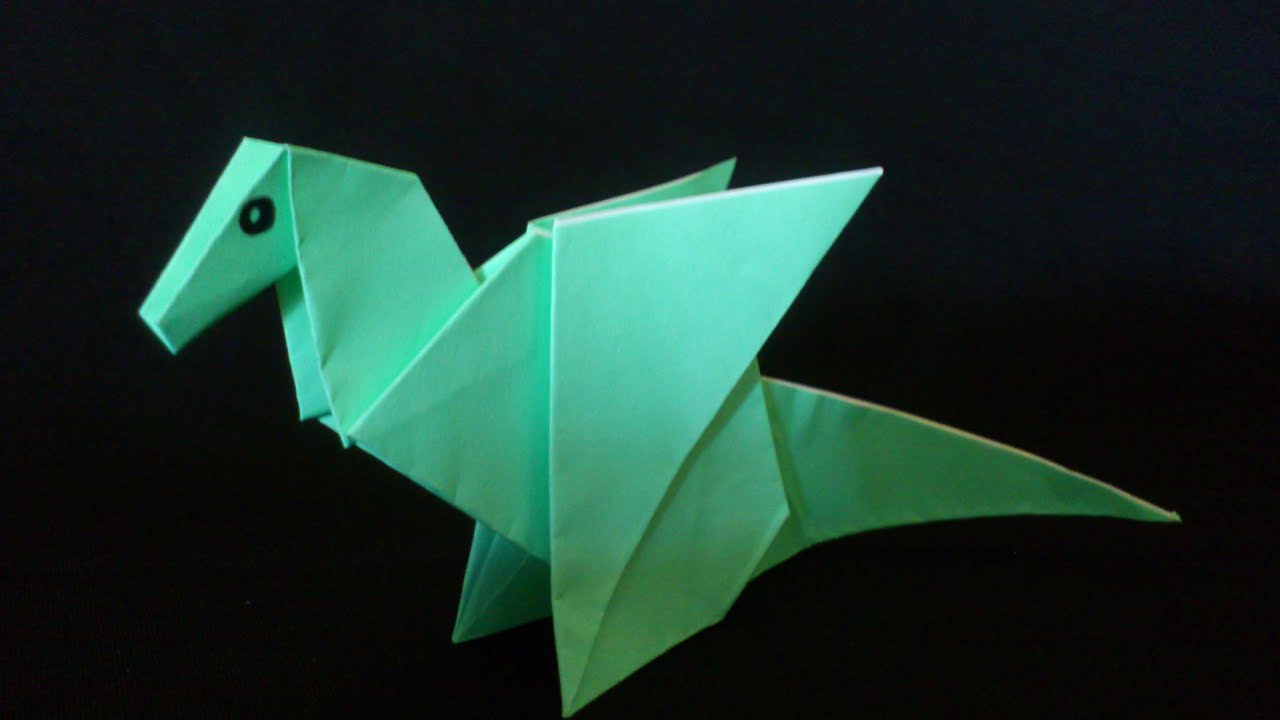 Detail Membuat Origami Naga Nomer 28