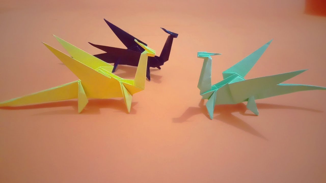 Detail Membuat Origami Naga Nomer 35