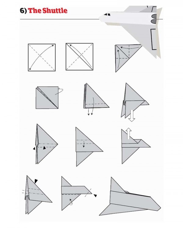 Detail Membuat Pesawat Dari Kertas Origami Nomer 3