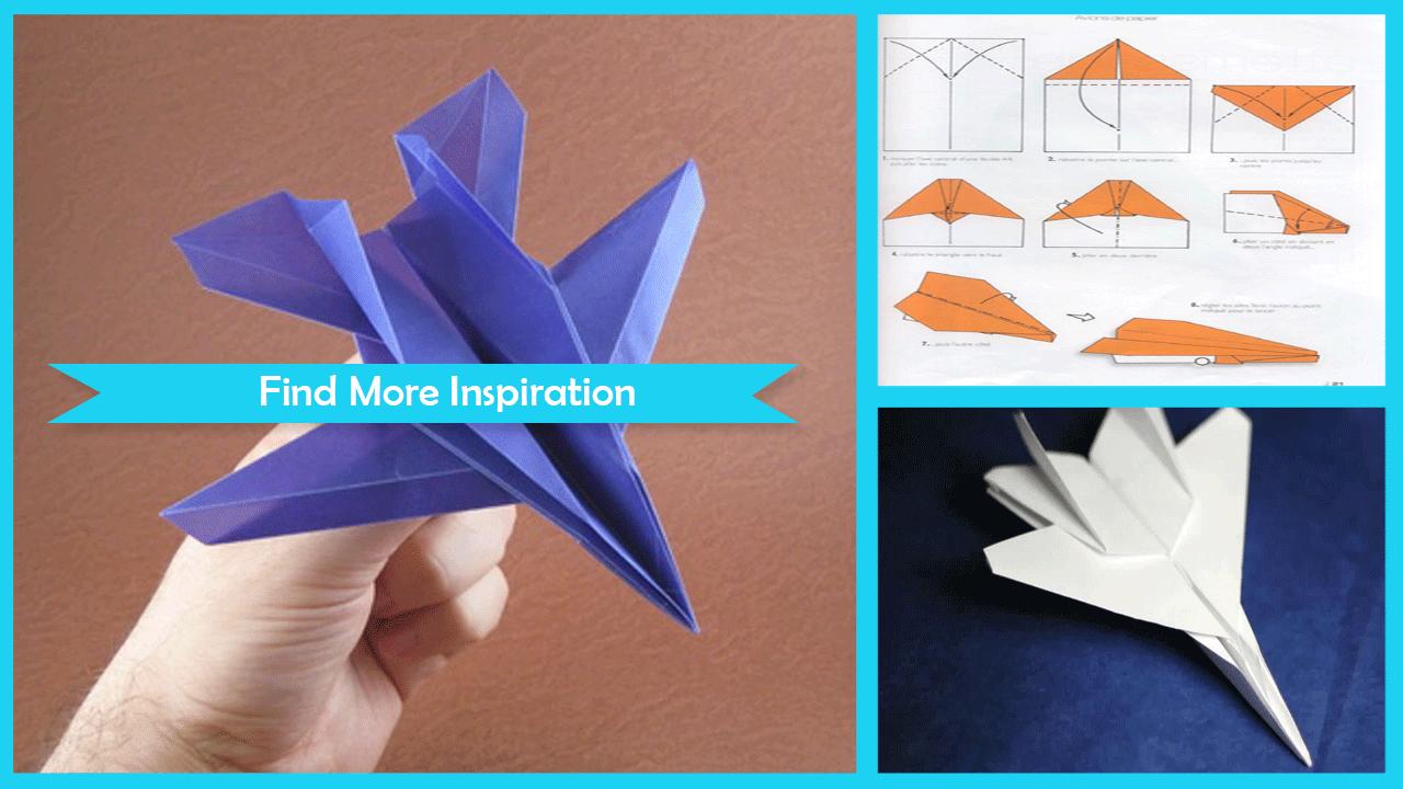 Detail Membuat Pesawat Dari Kertas Origami Nomer 51