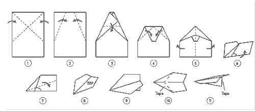 Detail Membuat Pesawat Dari Origami Nomer 15