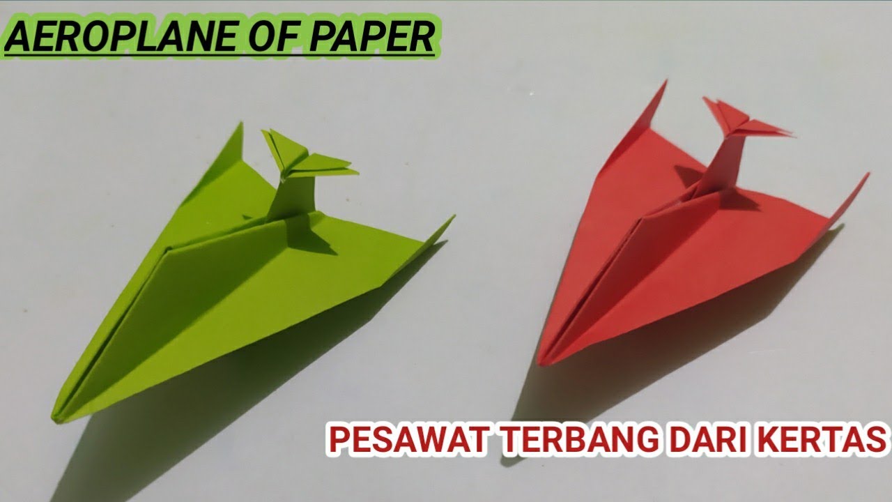 Detail Membuat Pesawat Dari Origami Nomer 21