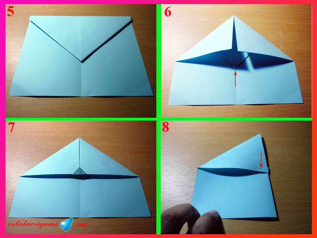 Detail Membuat Pesawat Dari Origami Nomer 48