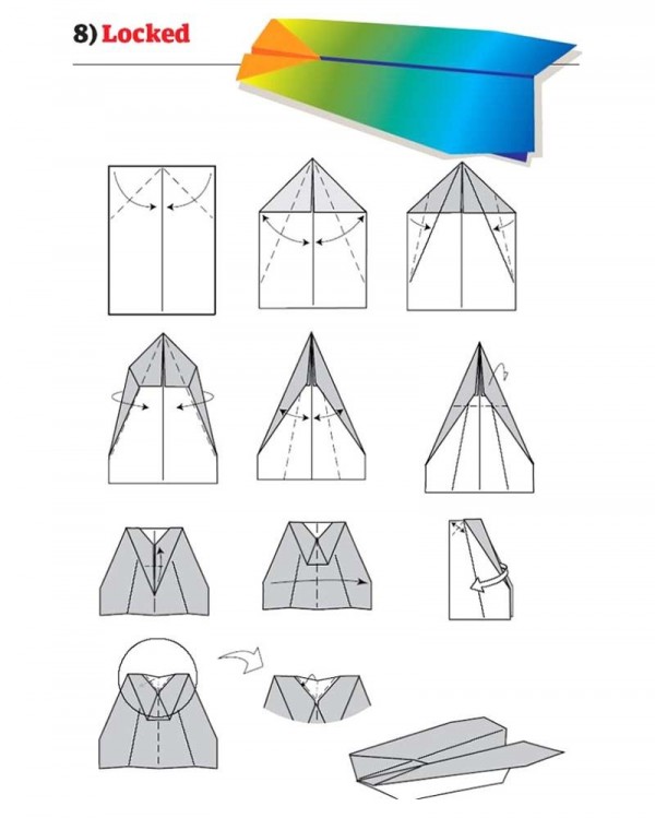 Detail Membuat Pesawat Kertas Nomer 9