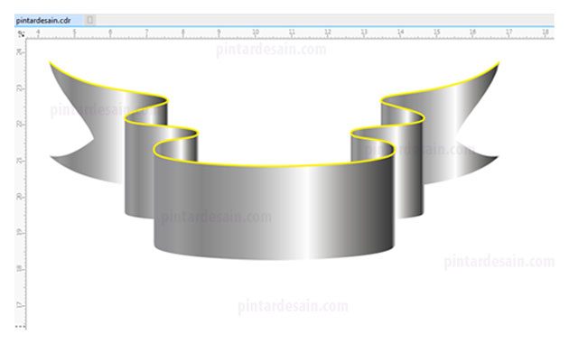 Detail Membuat Pita Di Corel Nomer 9