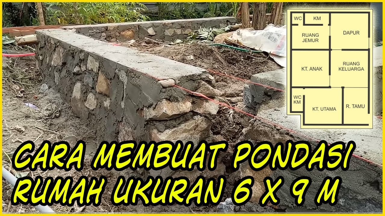 Detail Membuat Pondasi Rumah Sendiri Nomer 2