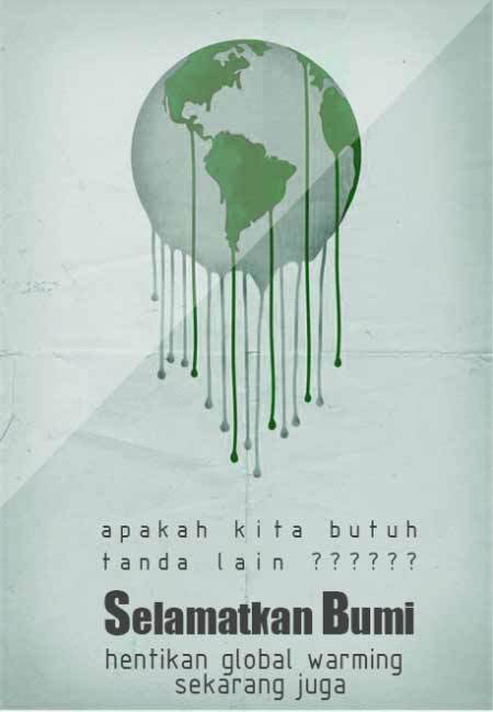 Detail Membuat Poster Tentang Pemanasan Global Nomer 43