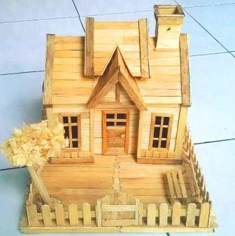 Detail Membuat Produk Konstruksi Miniatur Rumah Nomer 12