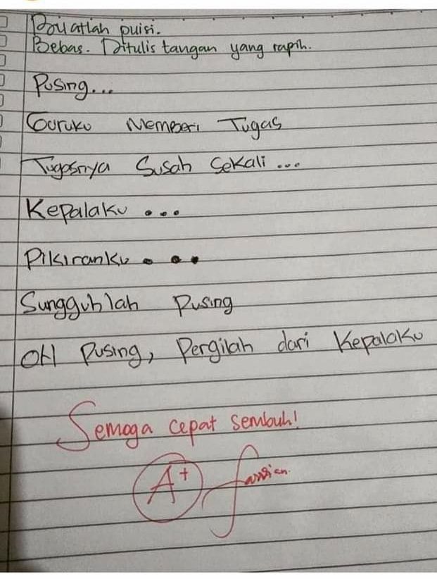 Detail Membuat Puisi Bebas Nomer 12