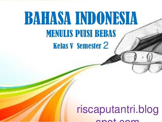 Detail Membuat Puisi Bebas Nomer 33