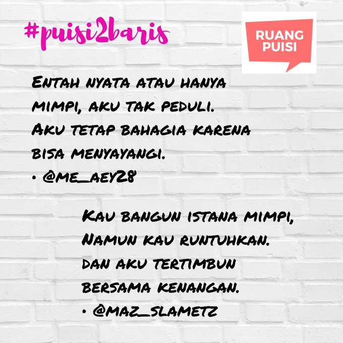 Detail Membuat Puisi Bebas Nomer 8