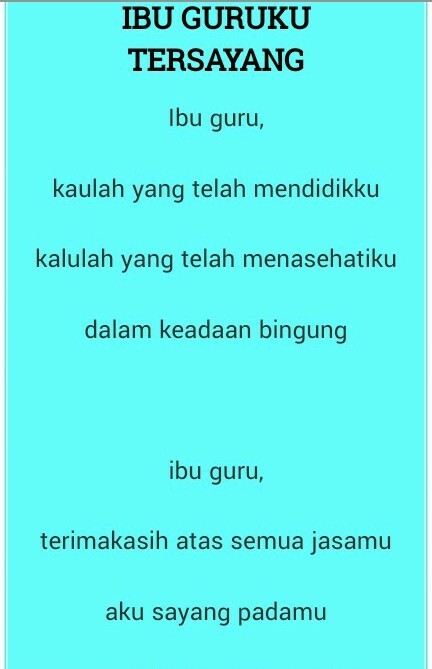 Detail Membuat Puisi Bebas Nomer 10