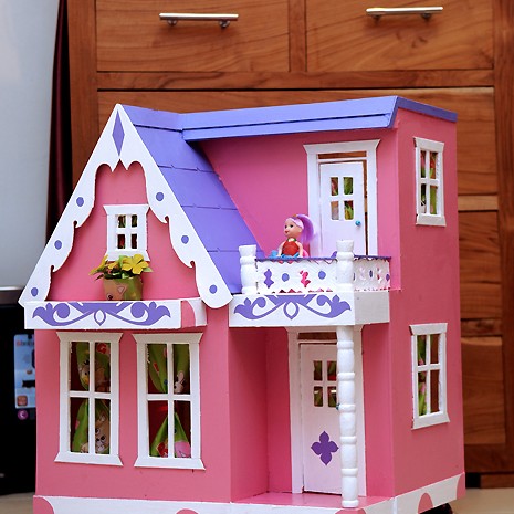 Detail Membuat Rumah Barbie Nomer 28