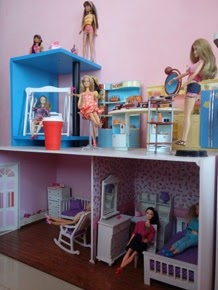 Detail Membuat Rumah Barbie Dari Kardus Nomer 20