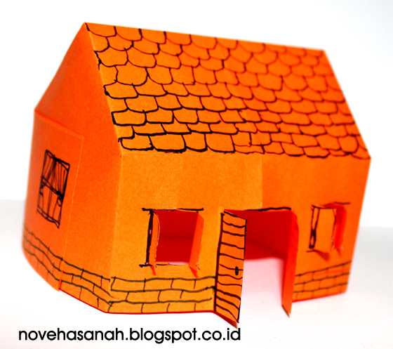 Detail Membuat Rumah Dari Kertas Origami Nomer 7