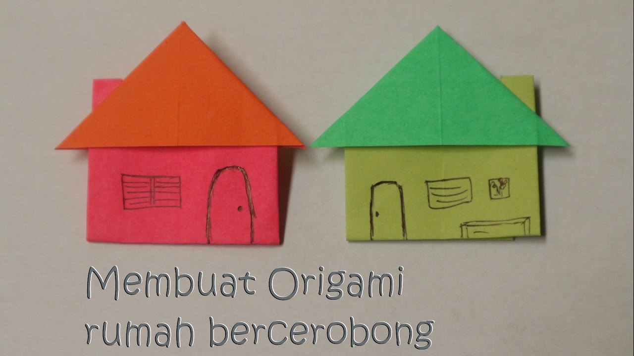 Detail Membuat Rumah Dari Origami Nomer 6