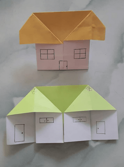 Detail Membuat Rumah Dari Origami Nomer 8