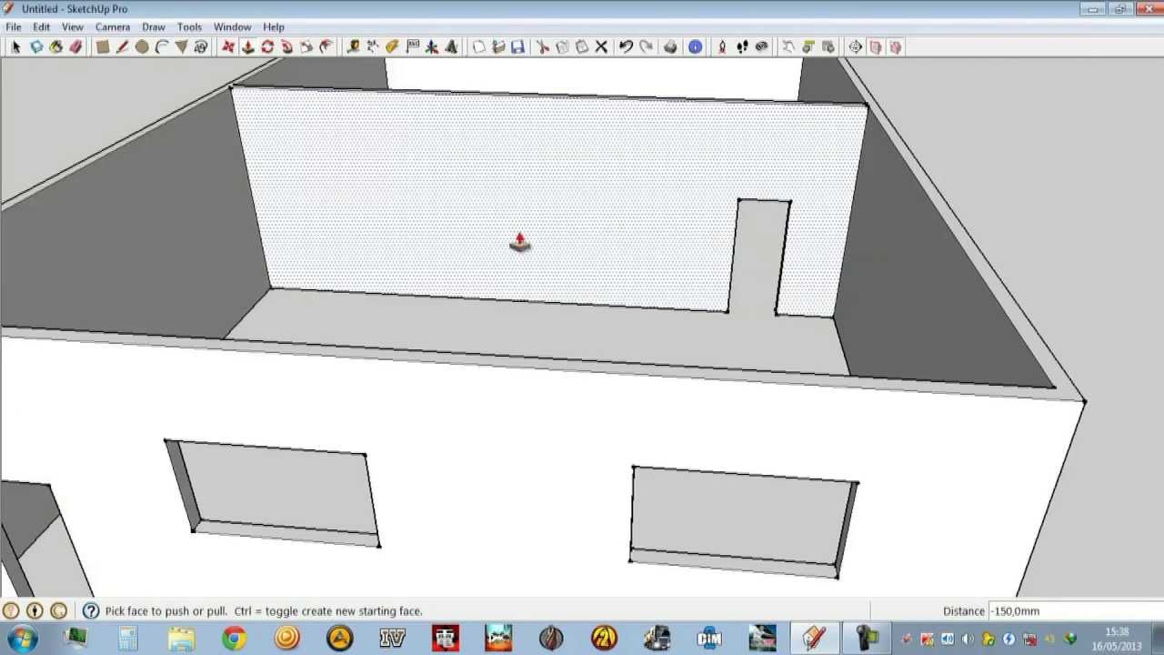 Detail Membuat Rumah Dengan Google Sketchup Nomer 11