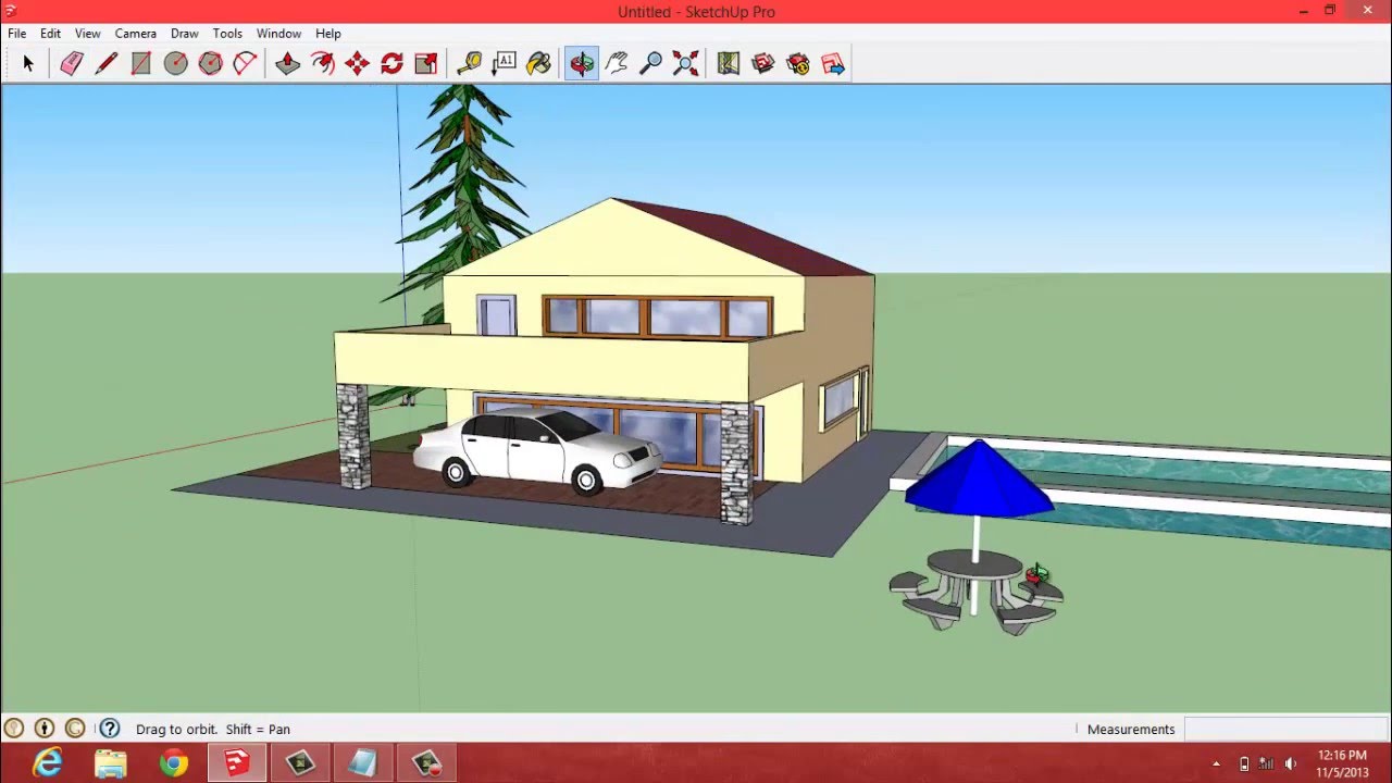 Detail Membuat Rumah Dengan Google Sketchup Nomer 3